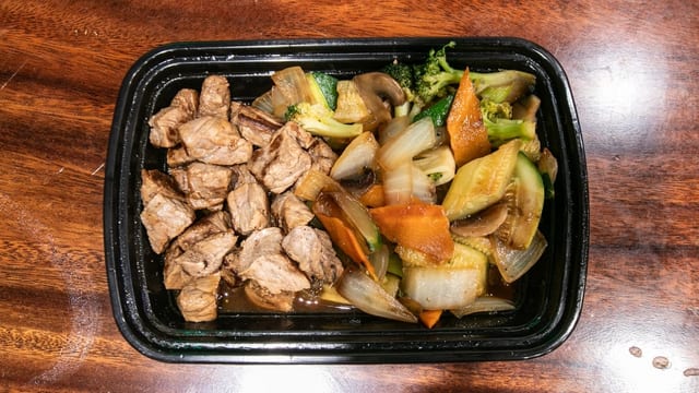 NY Strip Steak (8 Oz.)  (Hibachi Dinner).
